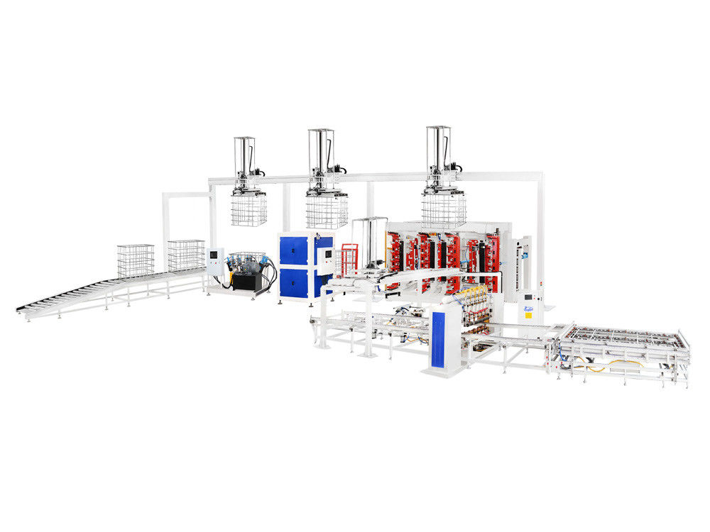 IBC Tote Cage Welding Machine с защитной защитой и 225KVA X 4 силой сварки, предназначенная для тяжелых задач сварки