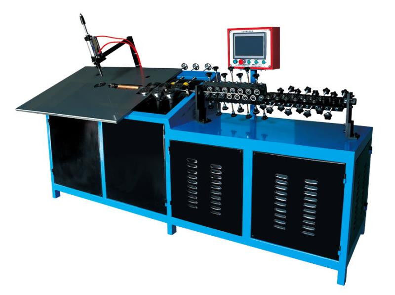 Металлическая 2D CNC Свинцовая изгибающая машина Железная складная машина Свинцовая оцинкованная проволока Формирование проволоки