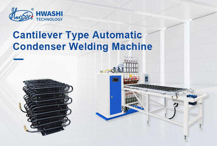 Сварная машина конденсаторная с 6 сварочными головками для кондиционера