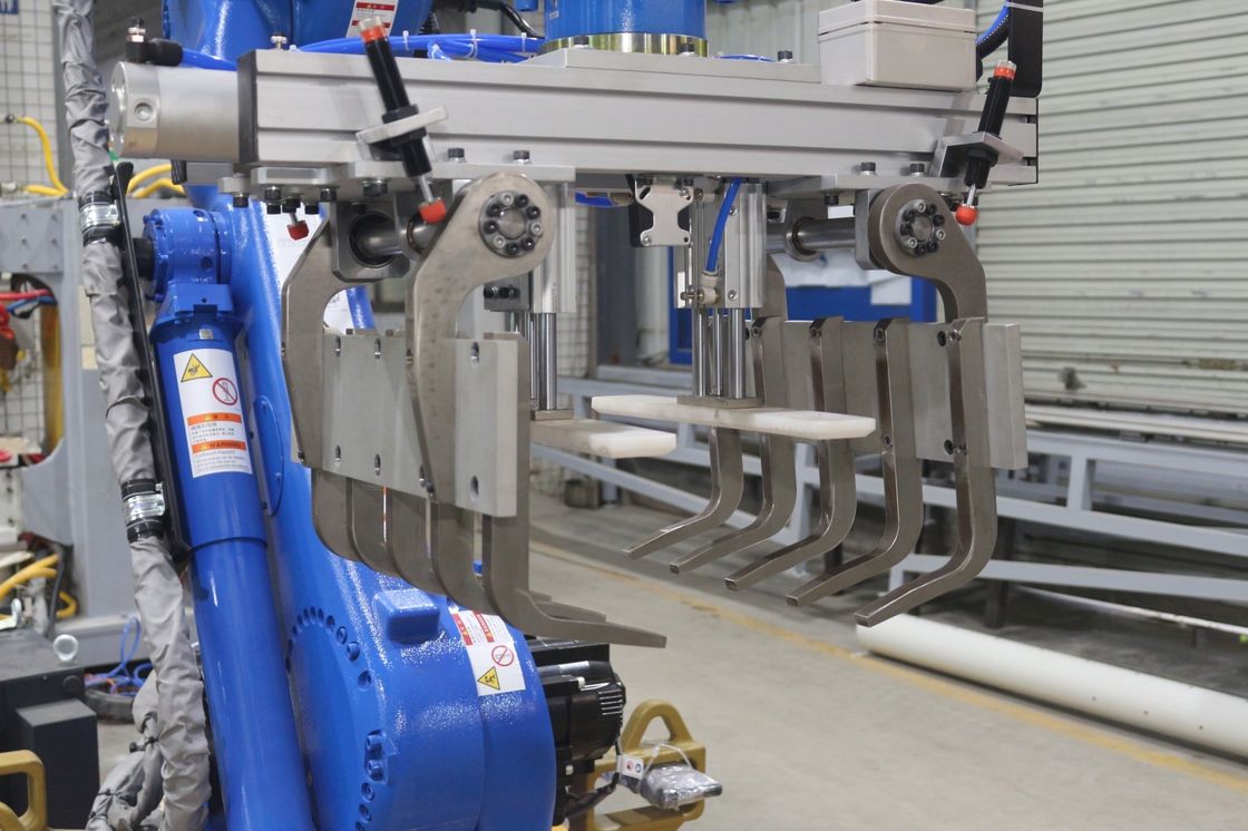 Промышленный робот паллетного производства с захватчиком для мешков для песков цементные мешки мучные мешки паллетный завод