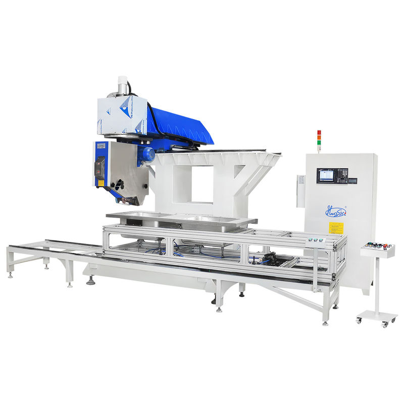 Hwashi Inox SS304 Кухонная двойная раковина сварная машина и стальная CNC раковина полировальная машина шлифовка