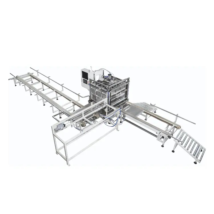 Автоматическая линейка производства IBC Grid Cage Frame, полностью автоматическая линейка испытания утечки резервуара IBC