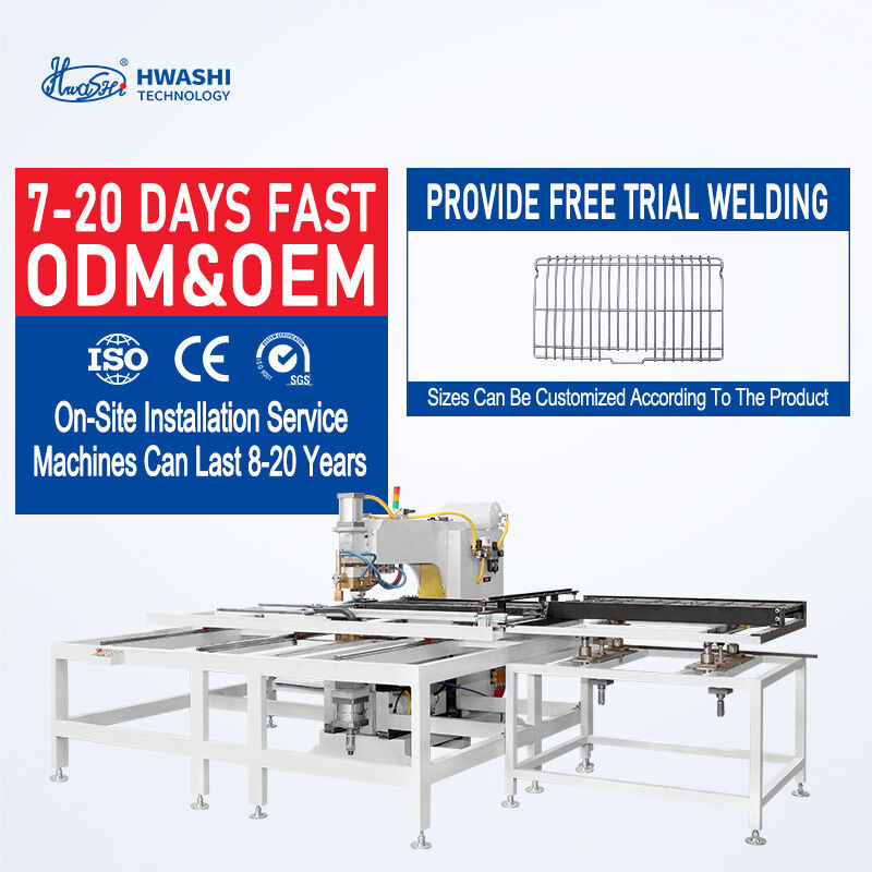 Сварочный аппарат точечной сварки Hwashi PLC Control 380В 2-фазный для дверных панелей, многоголовочный, с толщиной сварки 3+3 мм